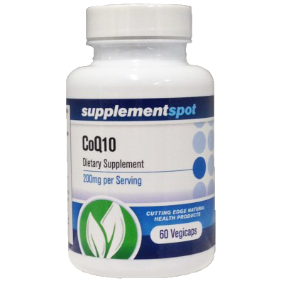 Co-Enzyme Q-10 200 mg 60 Capsules by Supplement Spot