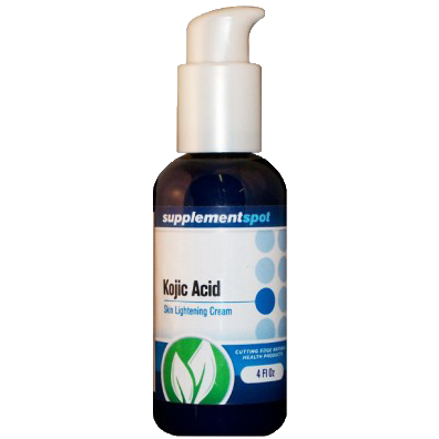 Kojic Acid Skin Lightening Cream 4 oz by Supplement Spot